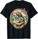 Kawaii Bearded Dragon Eating Ramen Noodles Japanese T-Shirt - T-Shirt | Black