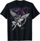 Hip Hop Angel Vintage Edgy Y2K Backprint Streetwear Angel T-Shirt - T-Shirt | Black