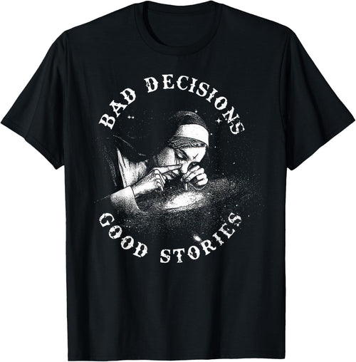 Bad Decisions Good Stories Nonne Tuxedo Unholy Drug Nun , black