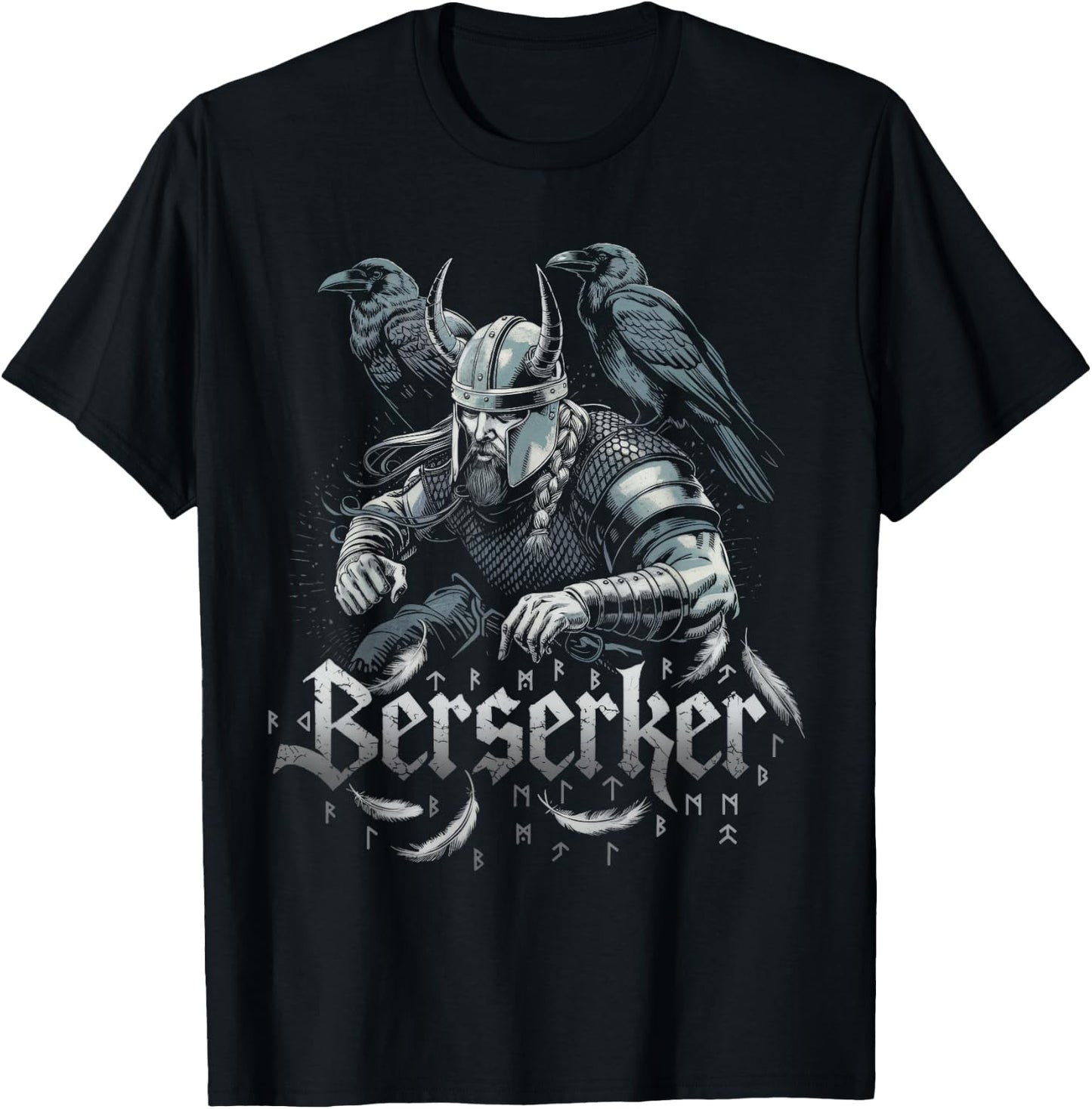 Berserker Norse Mythology Berserker Viking T-Shirt - T-Shirt | Black