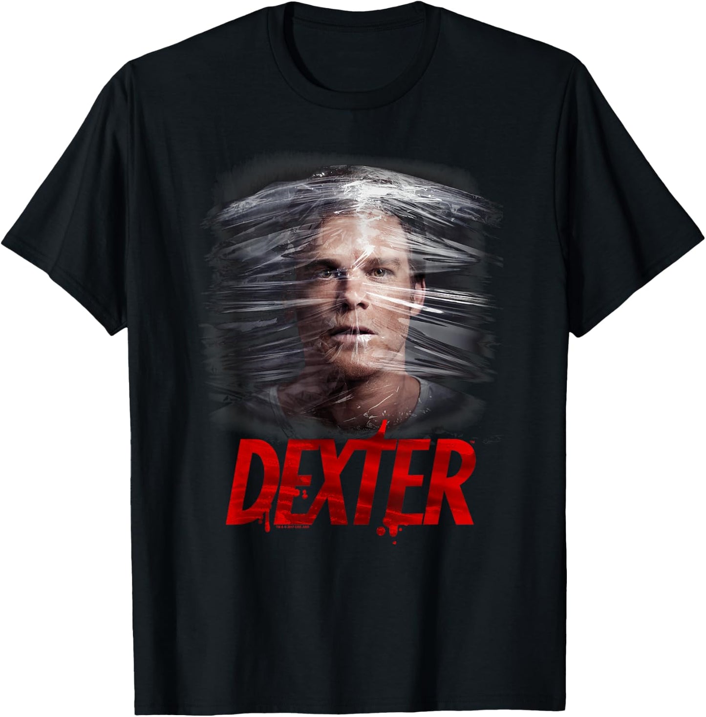 Dexter Plastic Wrap , black T-Shirt - T-Shirt | Black