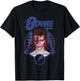 David Bowie - Lightning Blue , Black, S T-Shirt - T-Shirt | Black