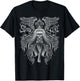 Spookscene Gothic Fleur De Lis Seraph Celestial Angel T-Shirt - T-Shirt | Black