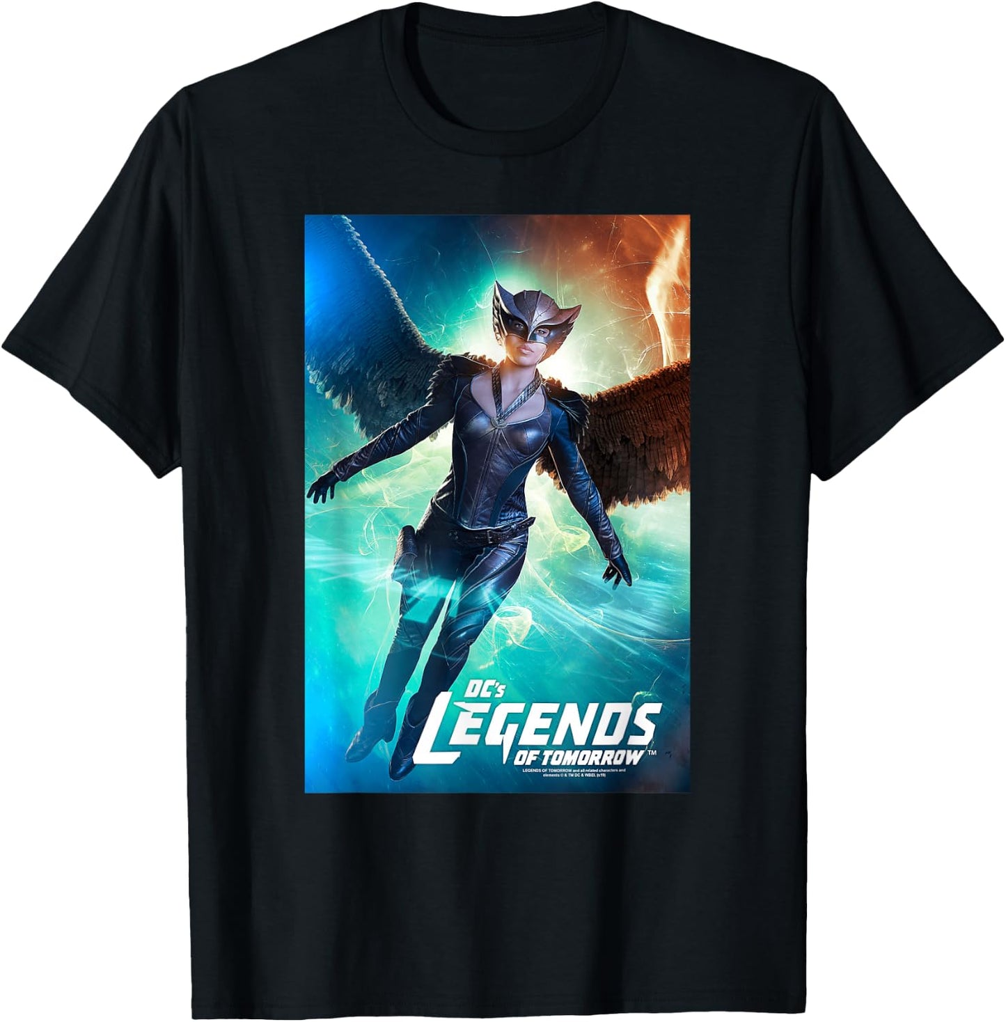 Legends of Tomorrow Hawkgirl Poster T-Shirt - T-Shirt | Black