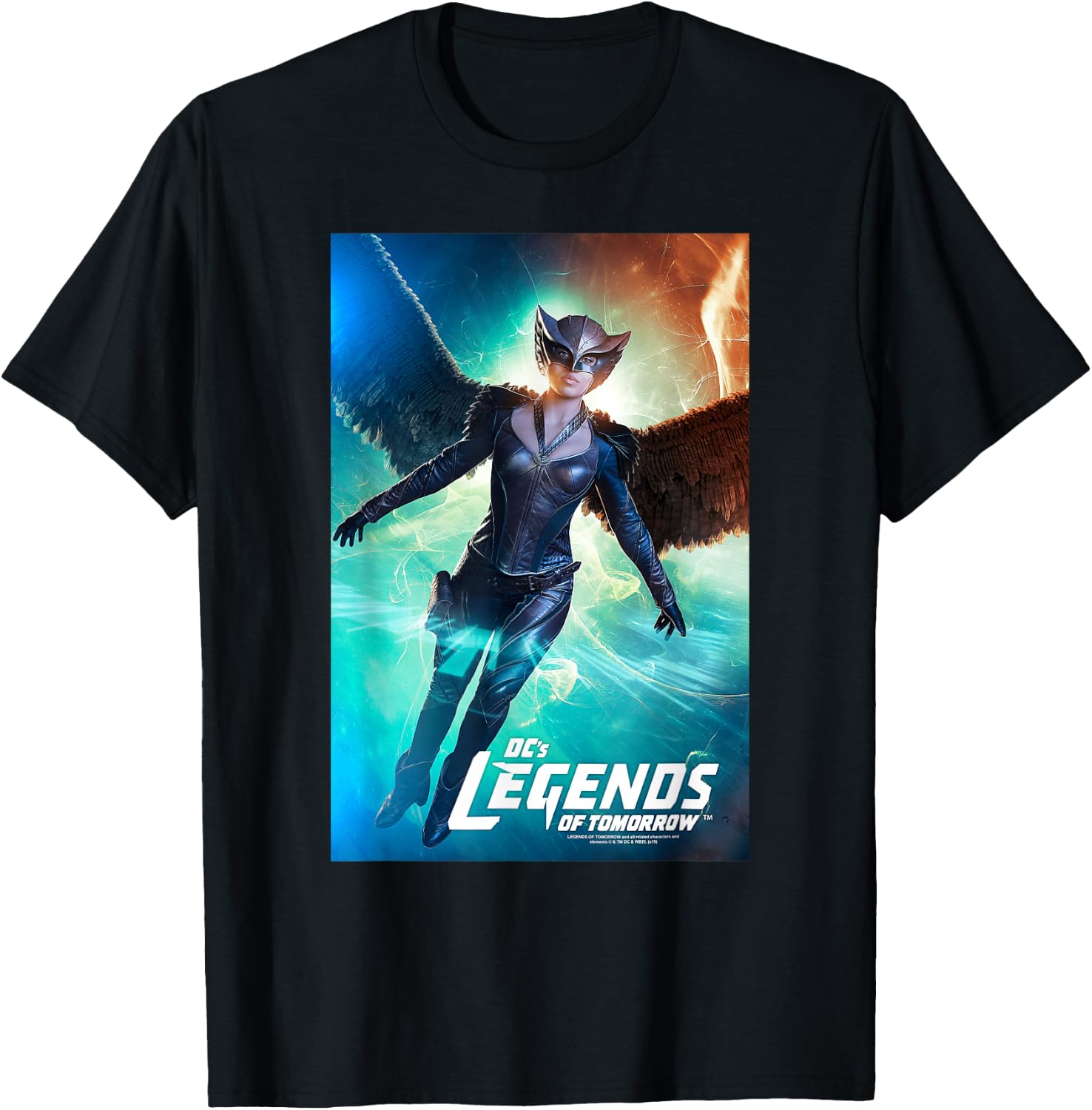 Legends of Tomorrow Hawkgirl Poster T-Shirt - T-Shirt | Black