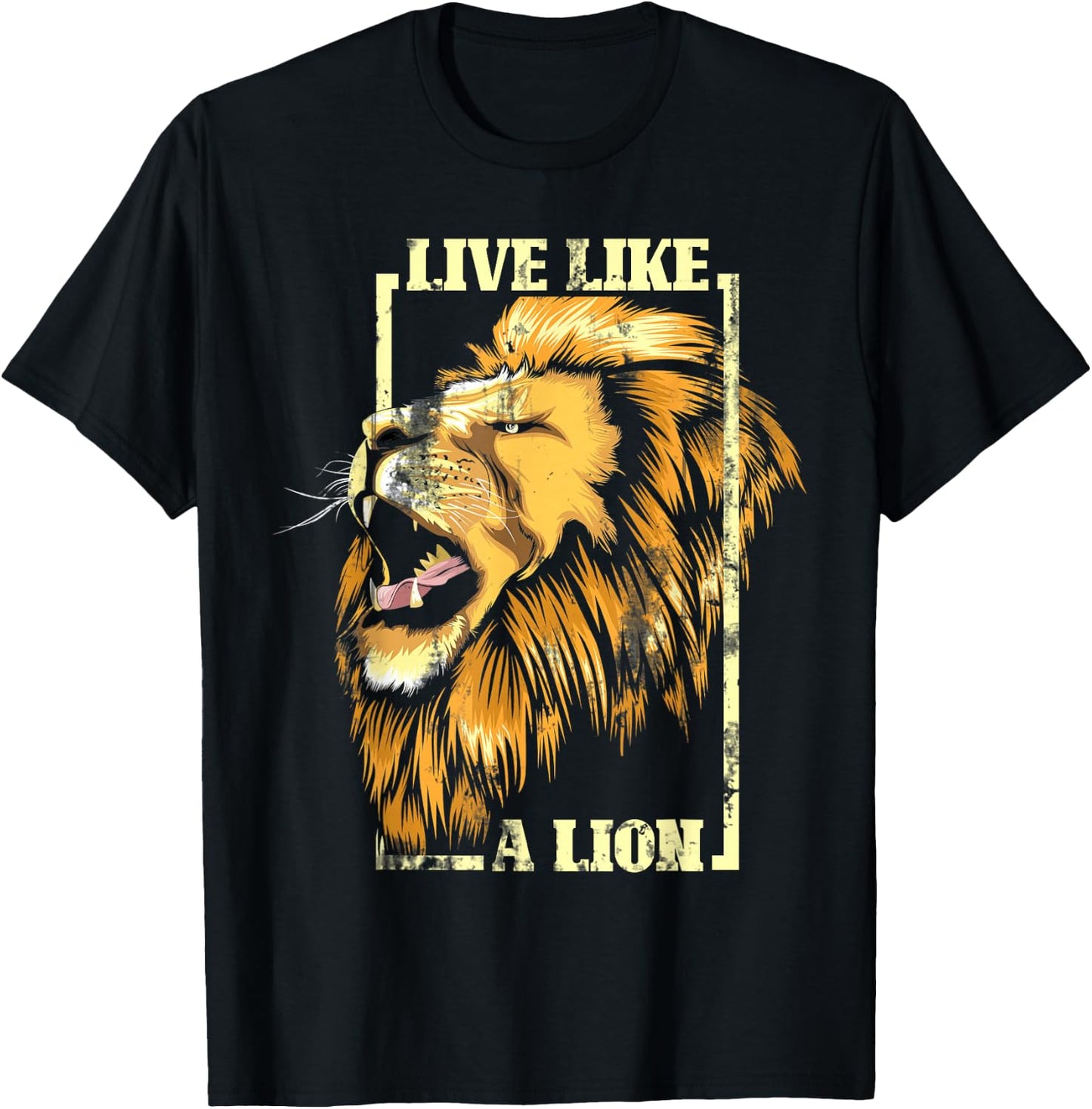 Lion T-Shirt - T-Shirt | Black