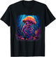 Jellyfish Artwork Motif Marine Mammal Sea Ocean Jellyfish T-Shirt - T-Shirt | Black
