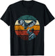 Falconer Falcon Flying Retro Vintage Falcon Hunter Falconry T-Shirt - T-Shirt | Black