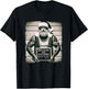 Tattoo Santa Mugshot Tattoos Christmas Santa Xmas T-Shirt - T-Shirt | Black
