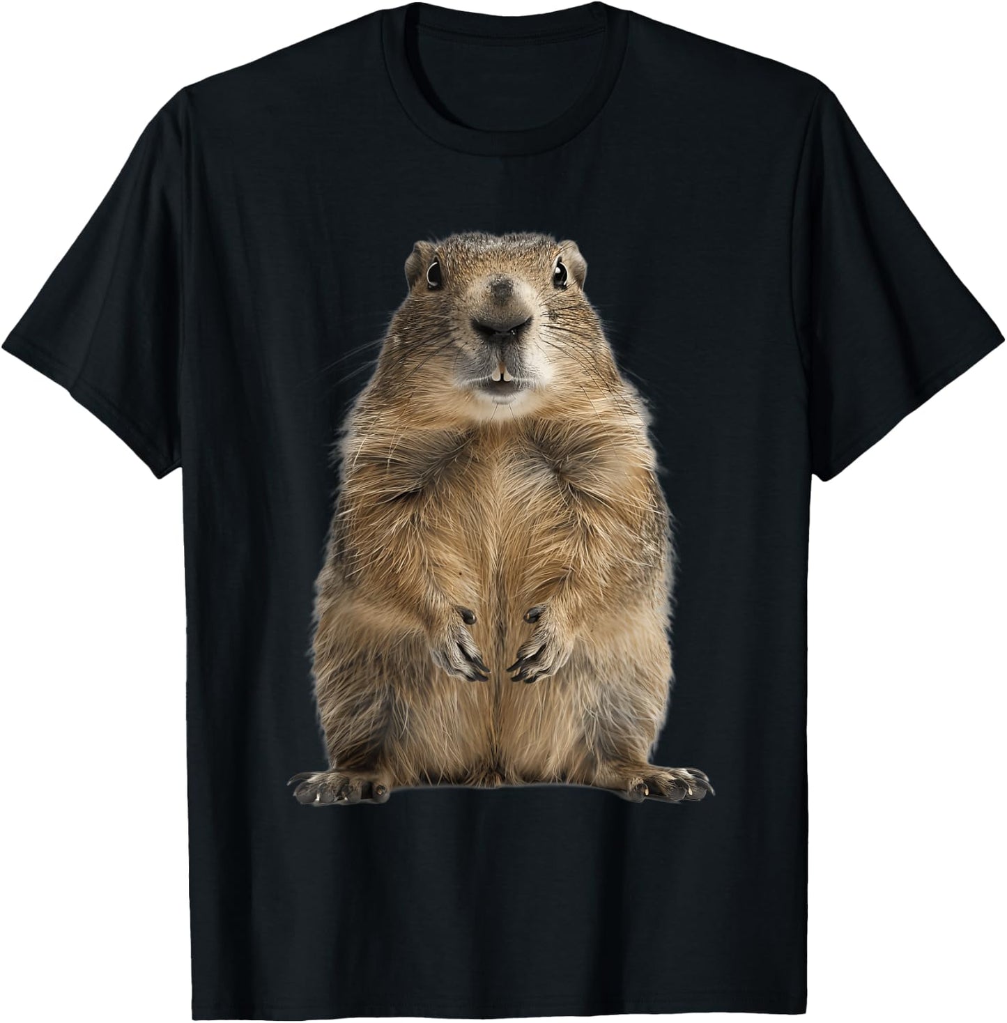 Murmeltier T-Shirt - T-Shirt | Black