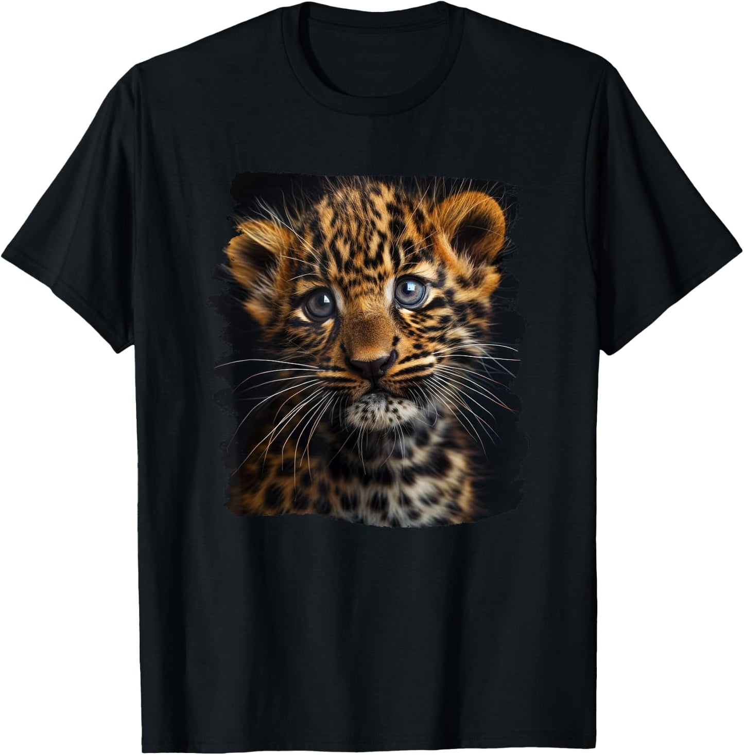 Amur Leopards Lovers Amur Leopard T-Shirt - T-Shirt | Black