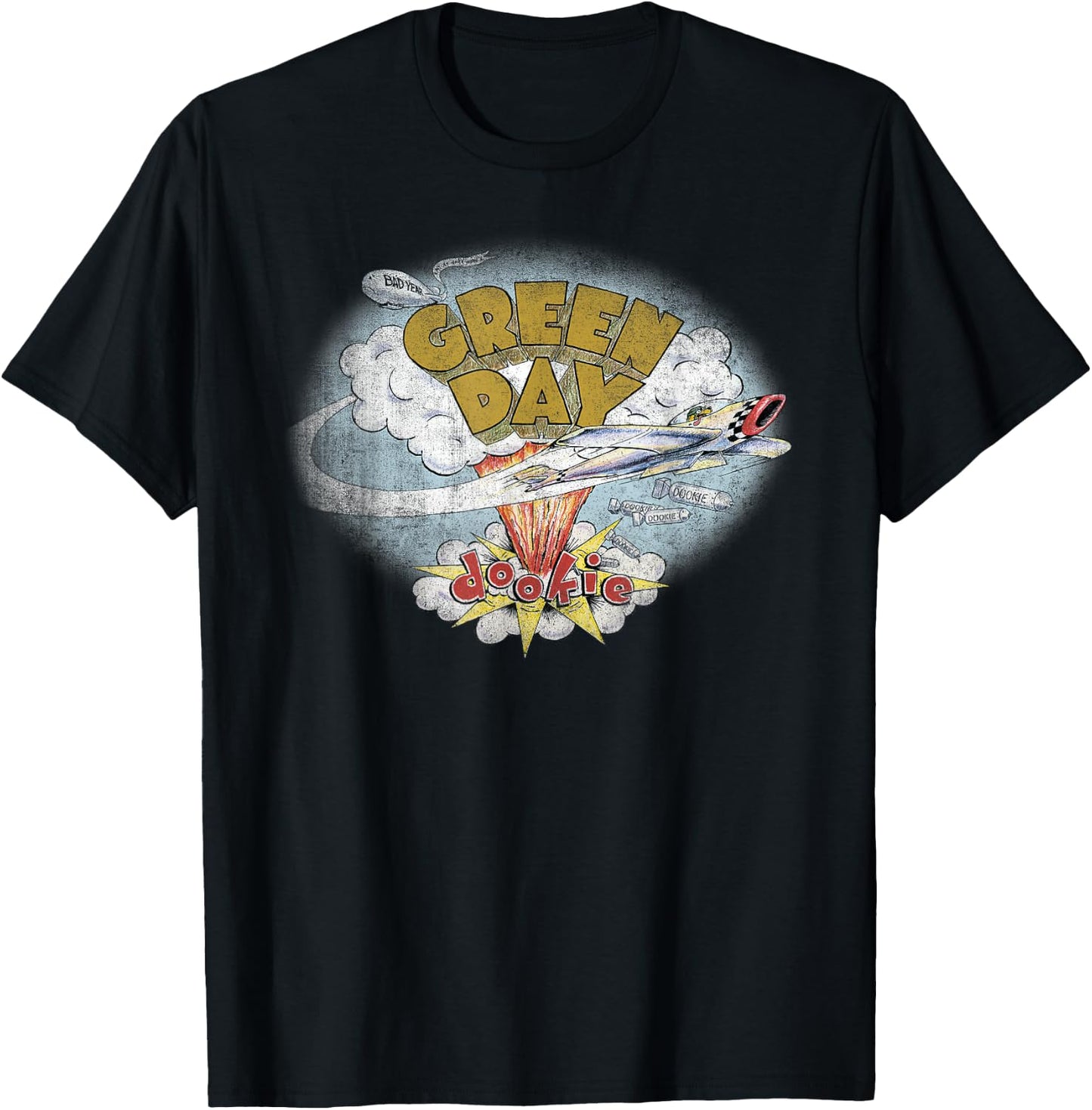 Green Day Fresh Dookie , black T-Shirt - T-Shirt | Black
