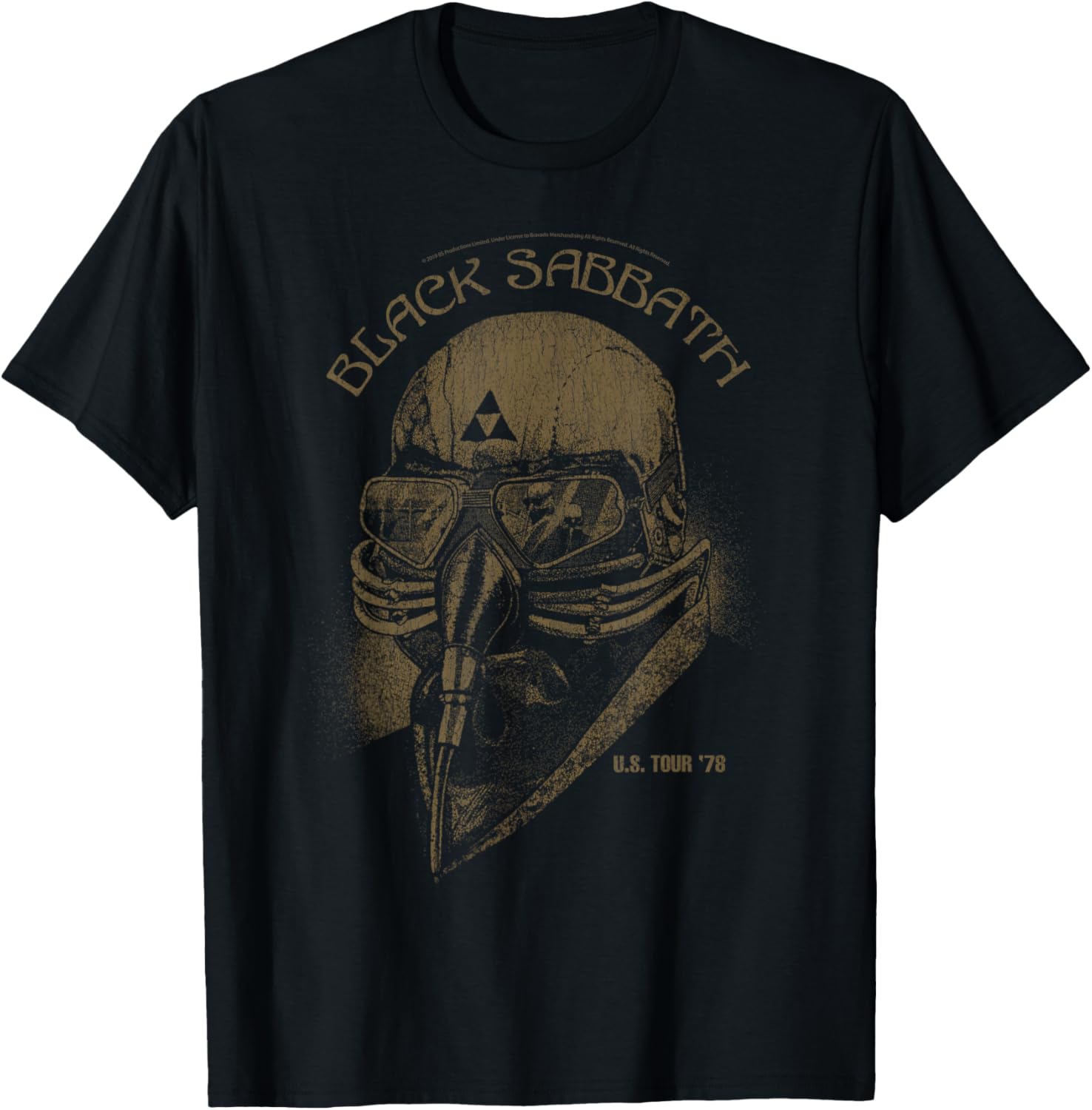 Black Sabbath Official U.S Tour '78 , black T-Shirt - T-Shirt | Black