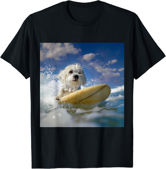 Cotton de Tulear Dog - Cotton de Tulear , Black, S T-Shirt - T-Shirt | Black