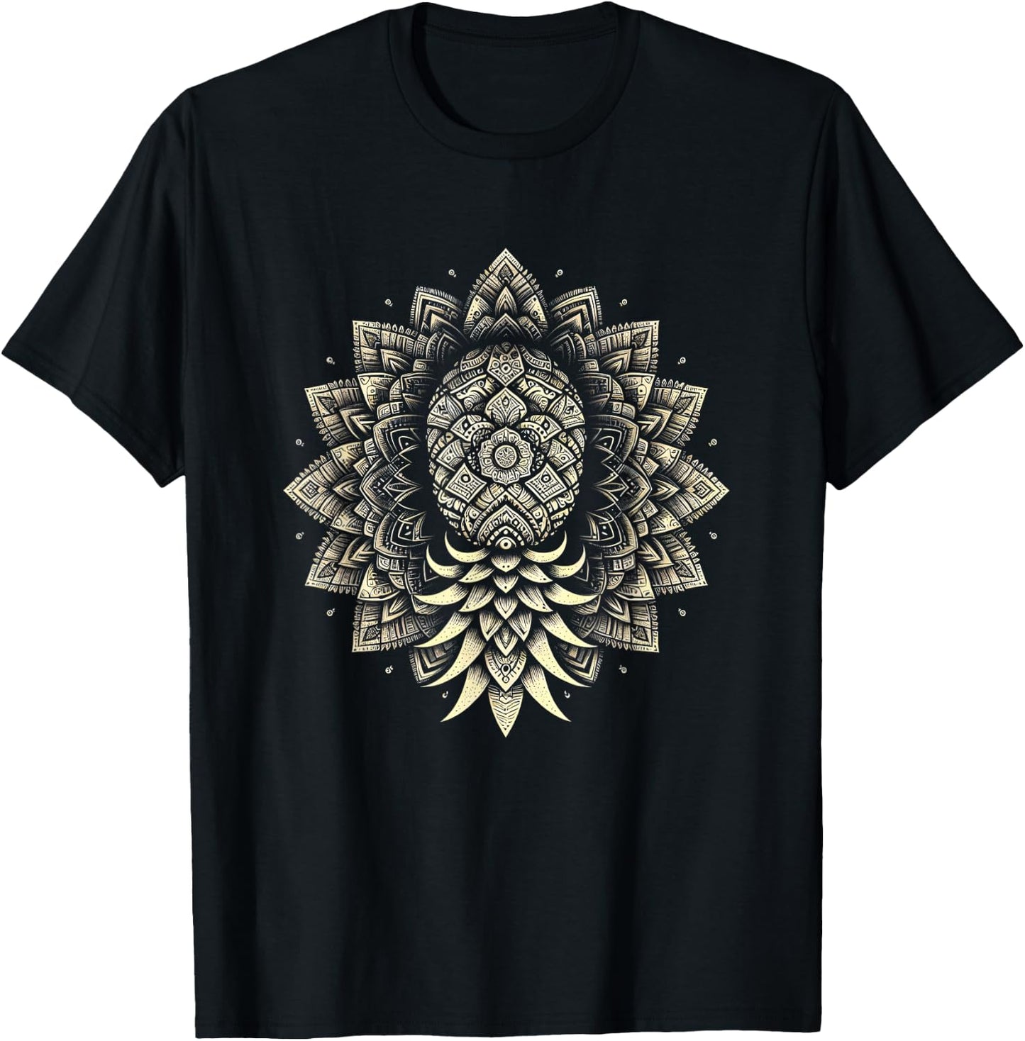 Pineapple Upside Down Pineapple Subtle Swinger Lifestyle T-Shirt - T-Shirt | Black