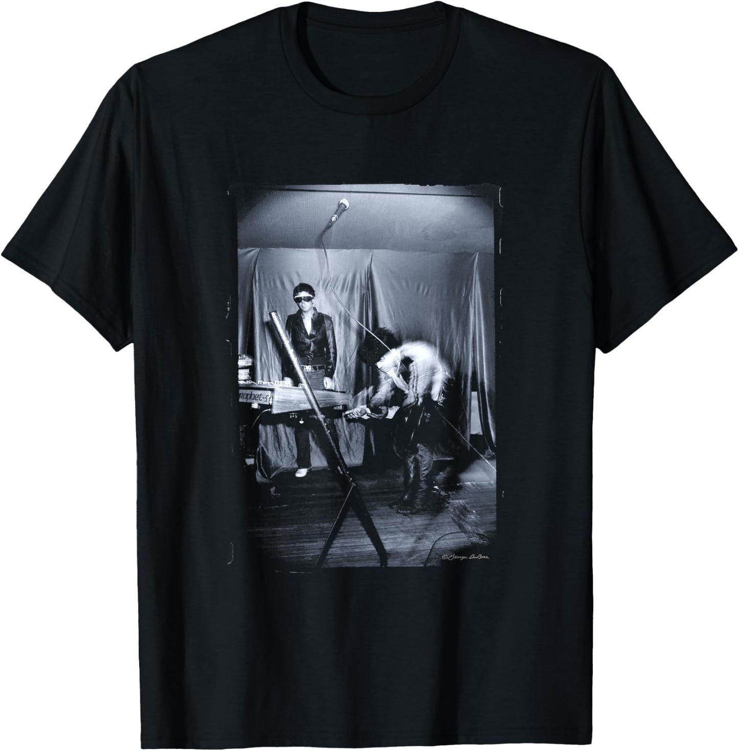 Suicide Band Live In NYC By George DuBose T-Shirt - T-Shirt | Black