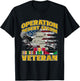 ODS Veteran Operation Desert Storm Ribbon Vintage Iraq T-Shirt - T-Shirt | Black