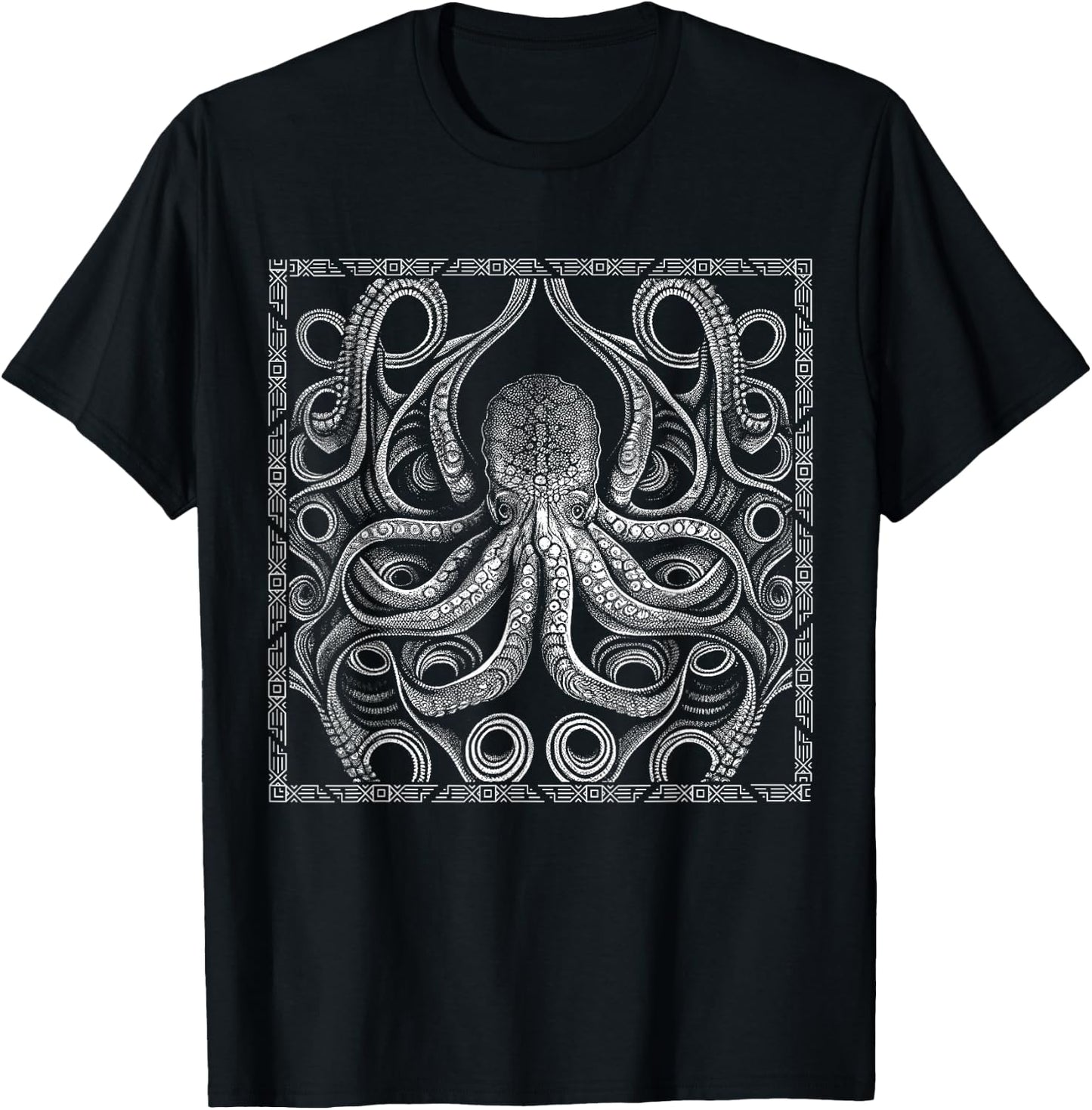 Octopus Ocean Zoology Teuthology Biologists Sailing T-Shirt - T-Shirt | Black