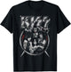 KISS - Heavy Metal Portrait T-Shirt - T-Shirt | Black