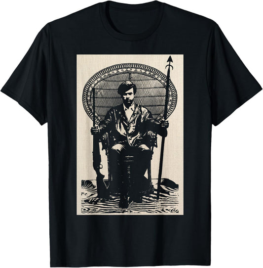 BPP Vintage Black History Self Defense Black Panthers Party T-Shirt - T-Shirt | Black