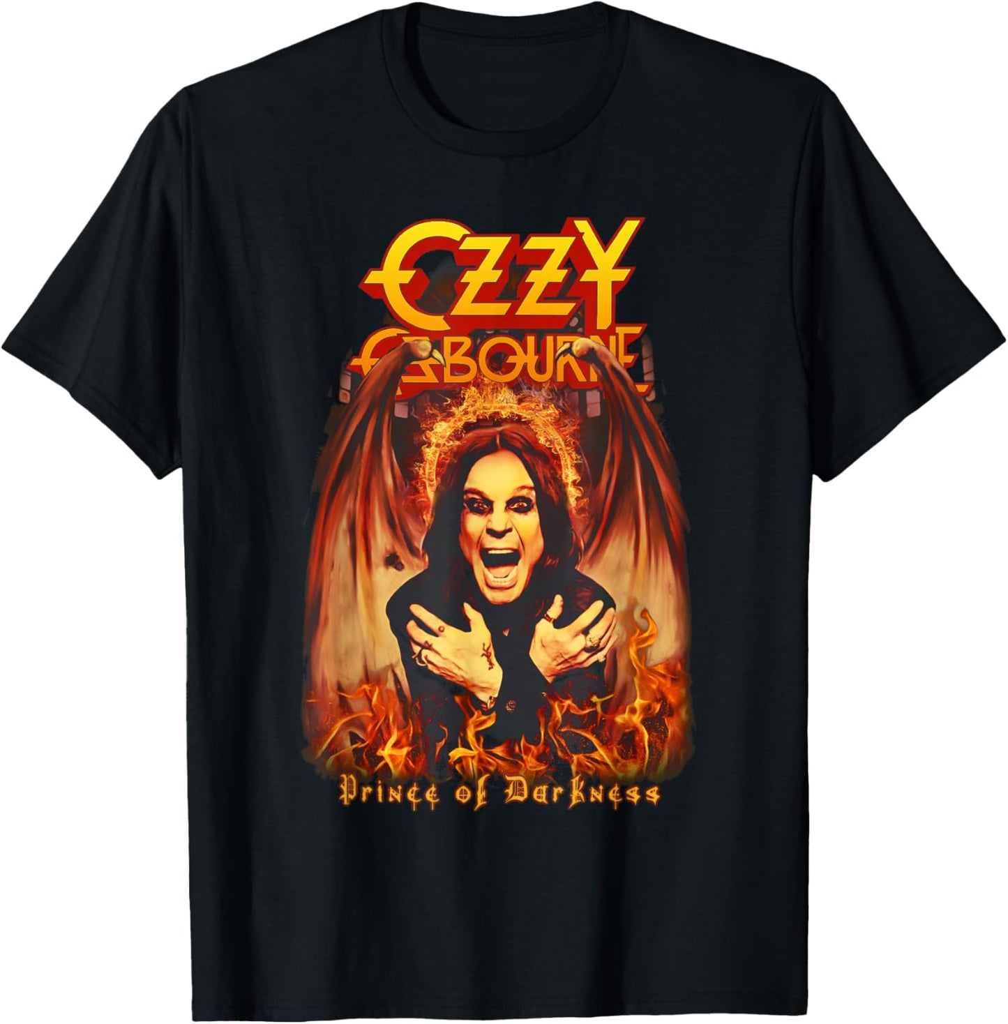 Ozzy Osbourne Demon Wings T-Shirt - T-Shirt | Black