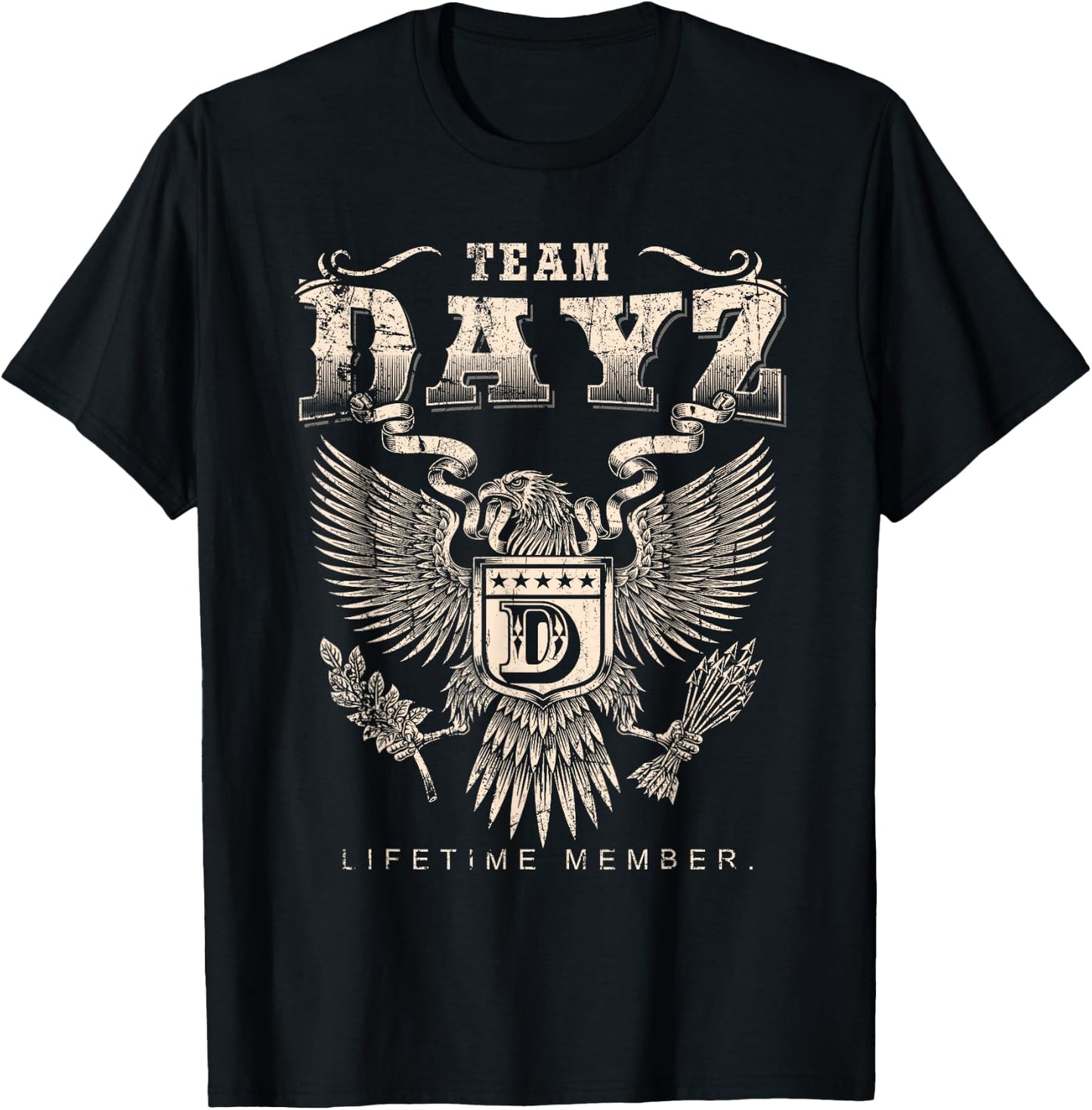 Team Dayz Lifetime-Mitglied - Dayz Name T-Shirt - T-Shirt | Black