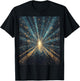 Cosmic Explosion Stars for Space Enthusiasts T-Shirt - T-Shirt | Black