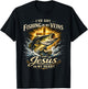 Fishing in My Veins Jesus in My Heart T-Shirt - T-Shirt | Black