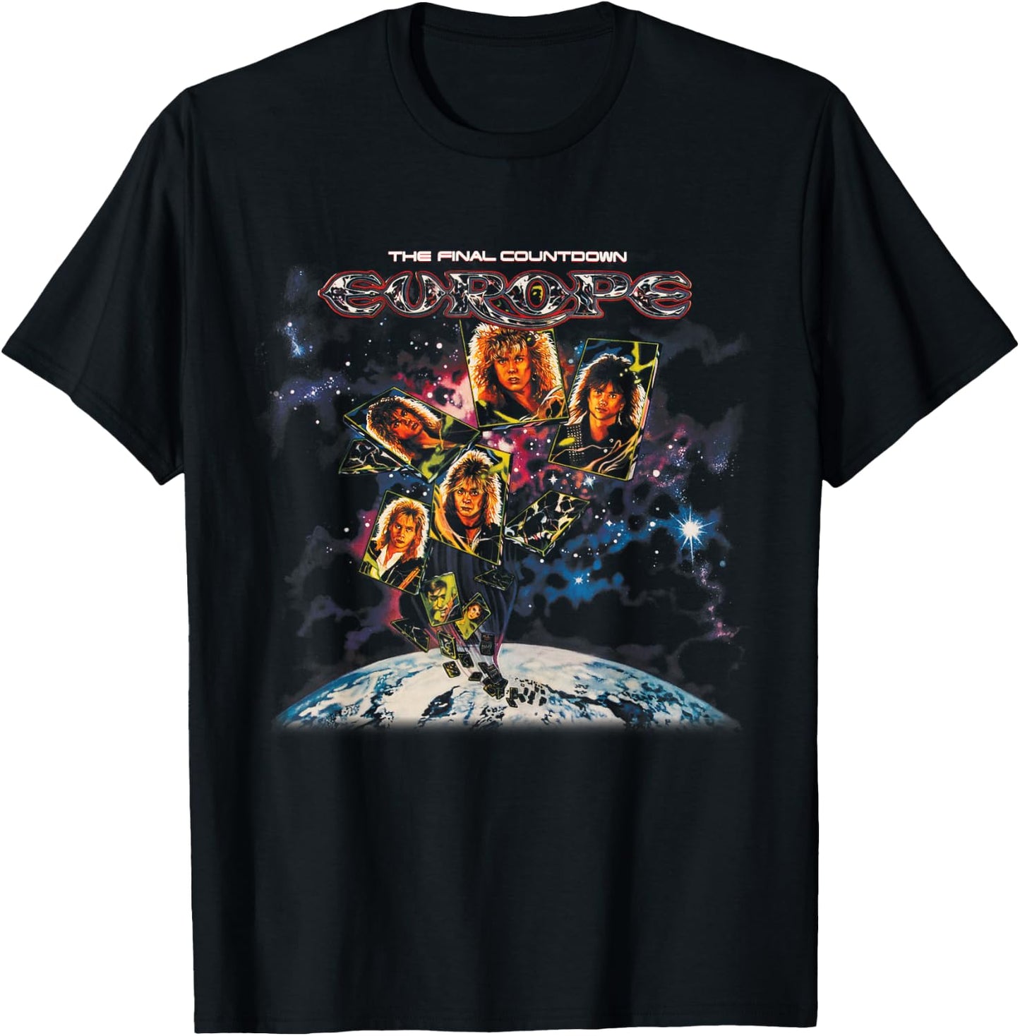 Europe The Final Countdown T-Shirt - T-Shirt | Black