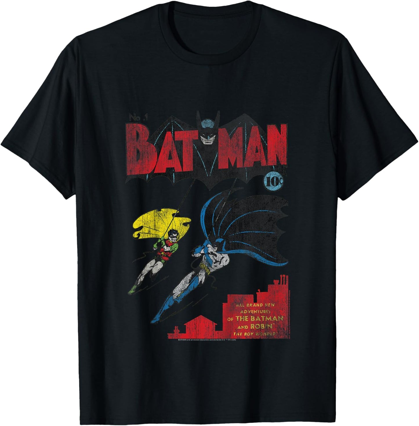 Kids Batman Issue 1 Cover Camiseta T-Shirt - T-Shirt | Black