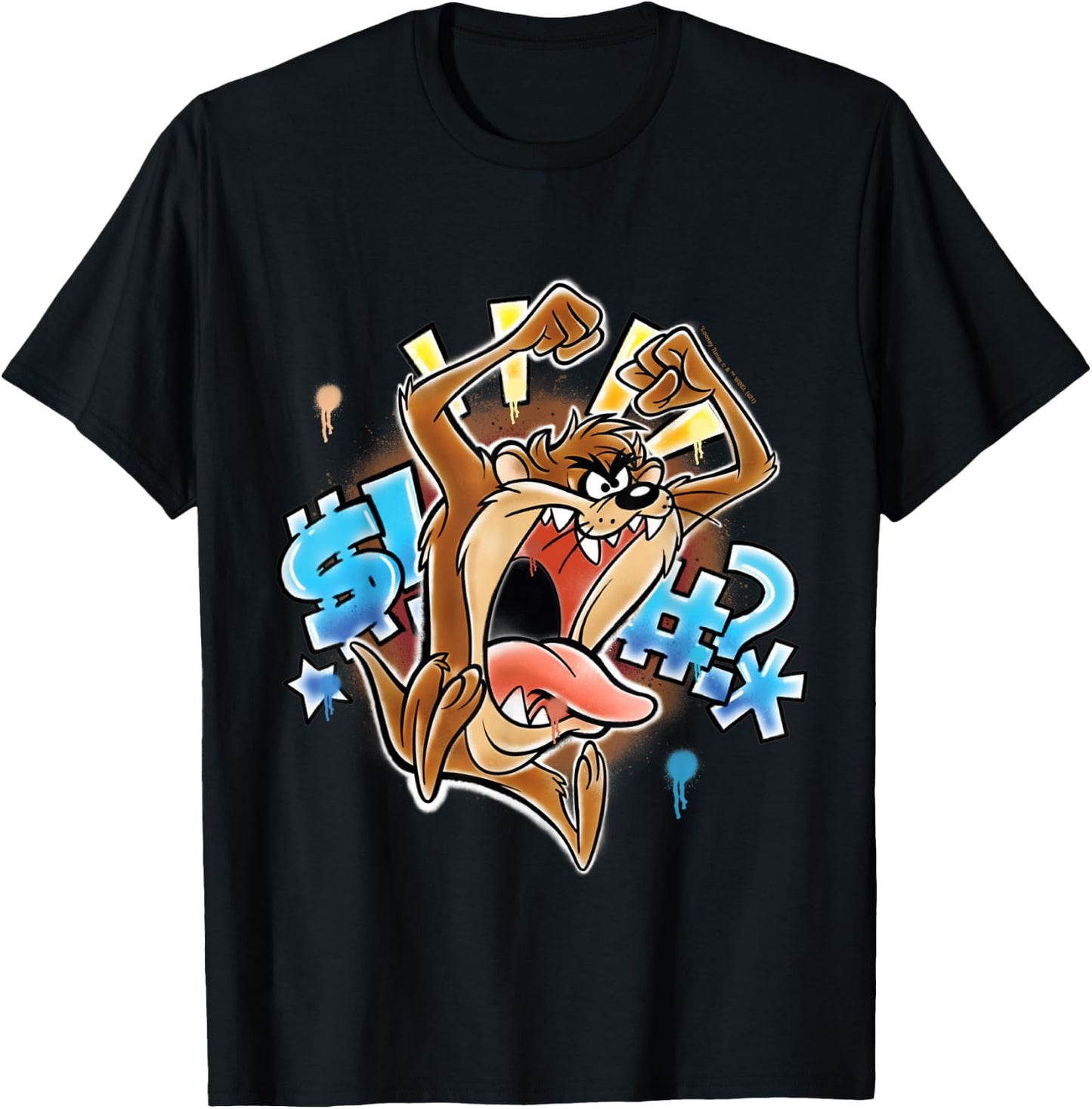 Looney Tunes Taz T-Shirt - T-Shirt | Black