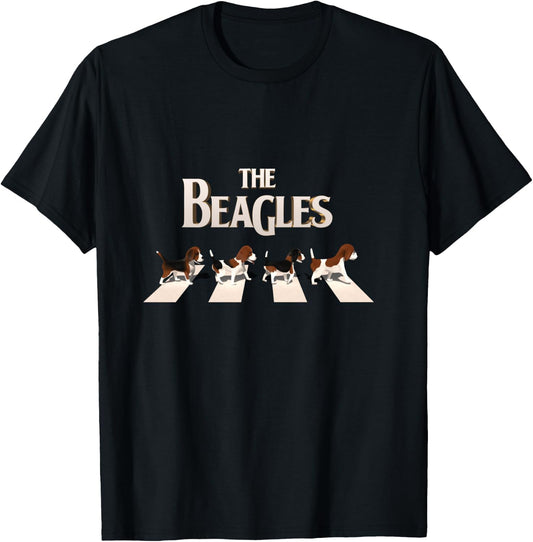 "The Beagles" T-Shirt - T-Shirt | Black