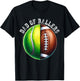 Dad of Ballers Tennis Football Player Coach Father's Day T-Shirt - T-Shirt | Black