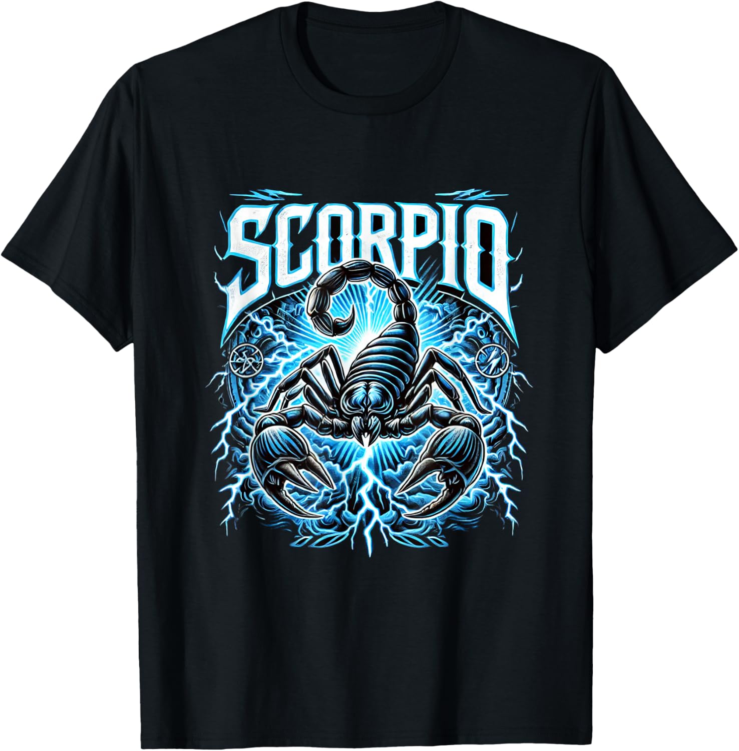 Scorpio Heavy Metal Zodiac T-Shirt - T-Shirt | Black