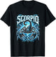 Scorpio Heavy Metal Zodiac T-Shirt - T-Shirt | Black