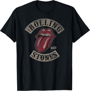 Official The Rolling Stones Tour 78 Rock Music Band T-Shirt - T-Shirt | Black