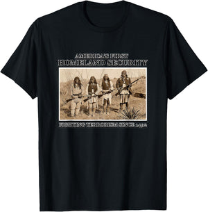 America's First Homeland Security T-Shirt - T-Shirt | Black