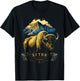 Vintage Afton Wyoming Mountains Bison Western T-Shirt - T-Shirt | Black