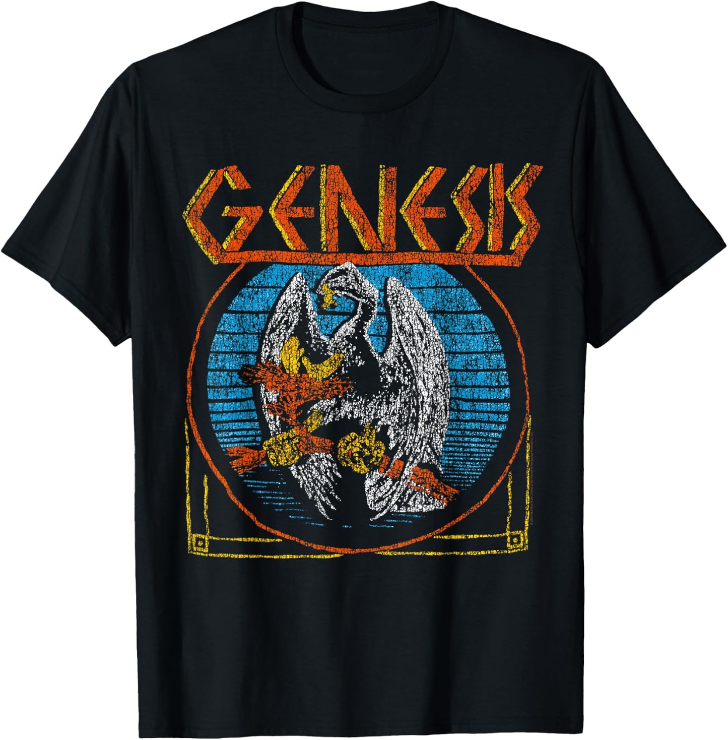 Genesis Aged Bird T-Shirt - T-Shirt | Black