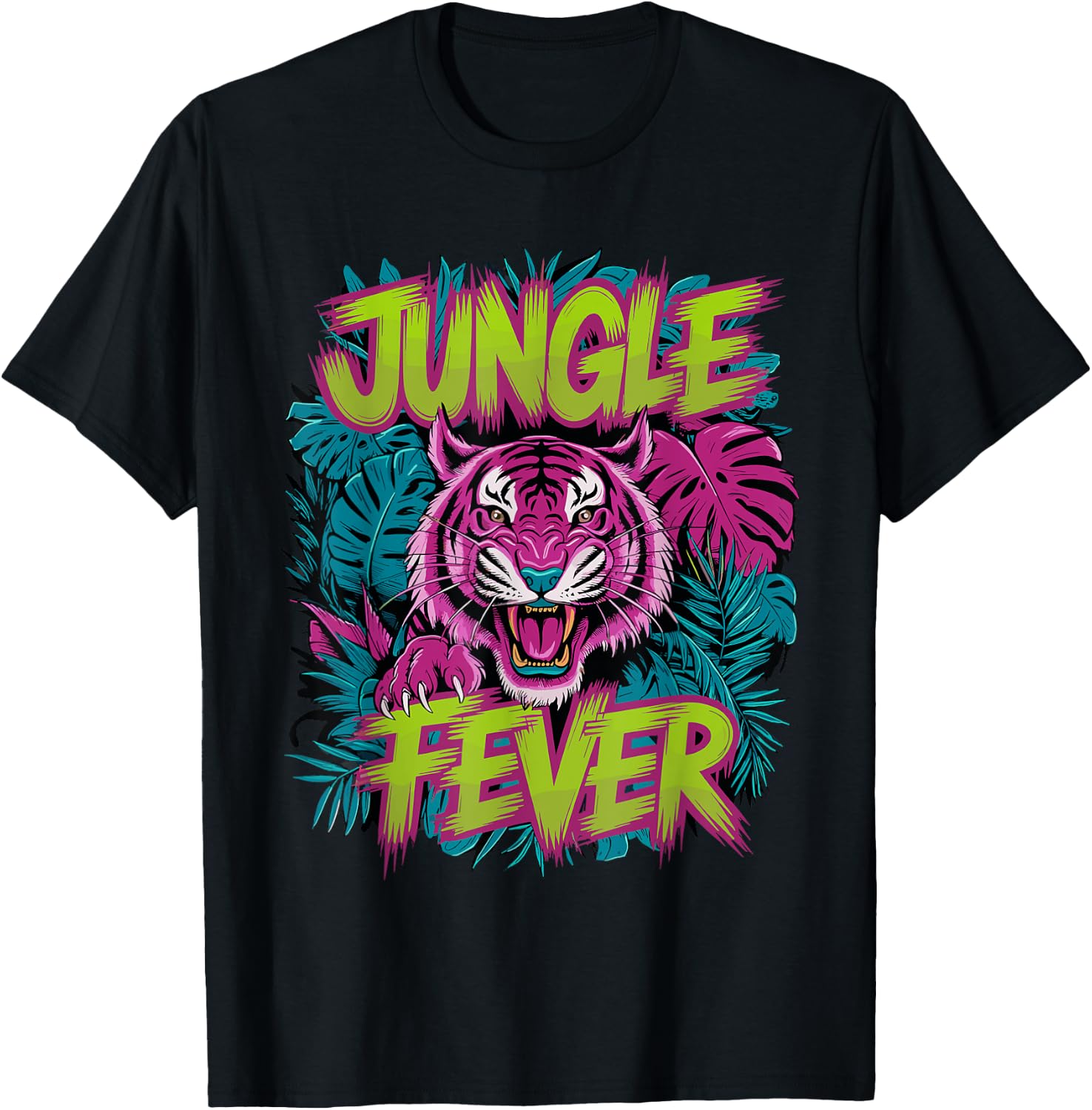 Jungle Fever Tiger for a Tiger lovers T-Shirt - T-Shirt | Black