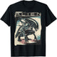 Xenomorph Alien Illustrated Poster, Black, S T-Shirt - T-Shirt | Black