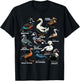 Types Of Duck Shirt for Ducks Lovers Women Kids Girls T-Shirt - T-Shirt | Black