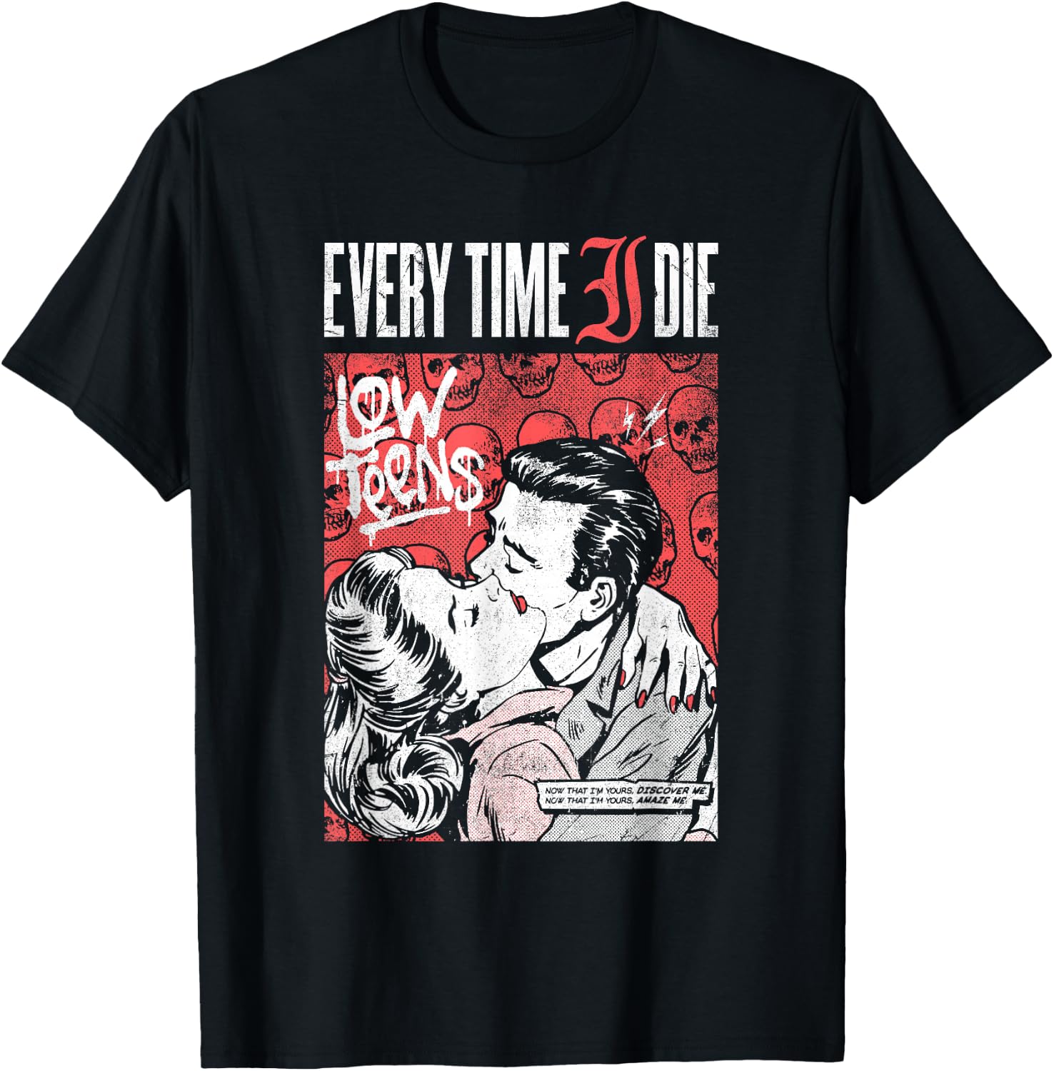 Every Time I Die - Embrace - Official Merch T-Shirt - T-Shirt | Black