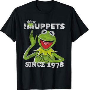 The Muppets Kermit Since 1978 T-Shirt - T-Shirt | Black