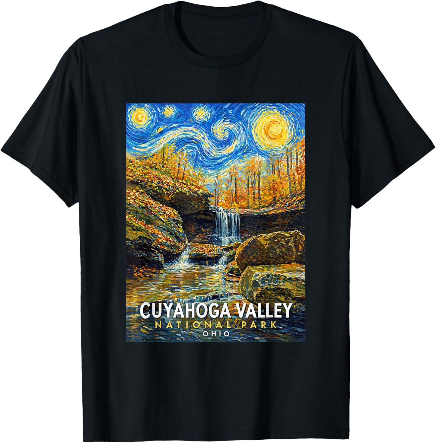 Cuyahoga Valley National Park T-Shirt - T-Shirt | Black