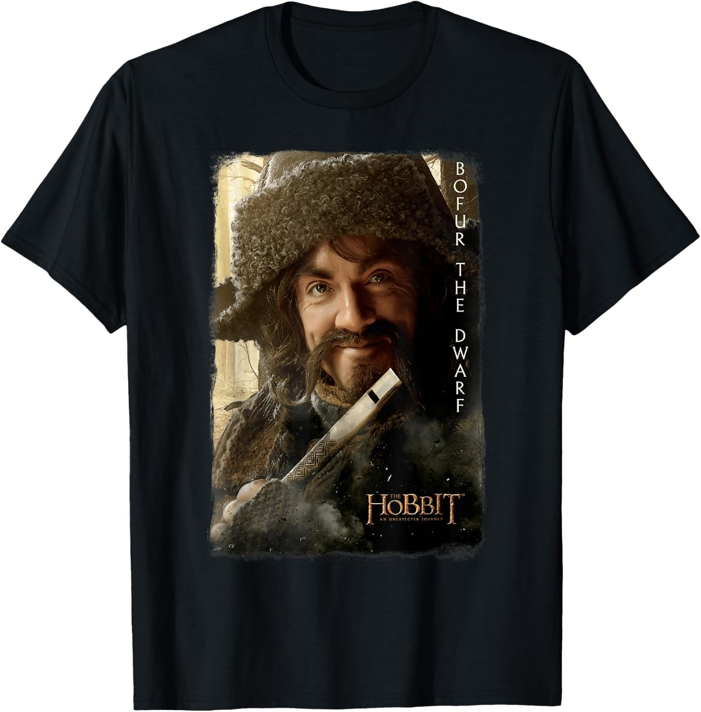 The Hobbit Bofur T-Shirt - T-Shirt | Black