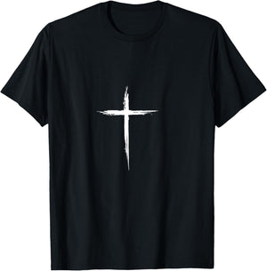 Cross of God Cell Phone Case - - Jesus Cross T-Shirt - T-Shirt | Black