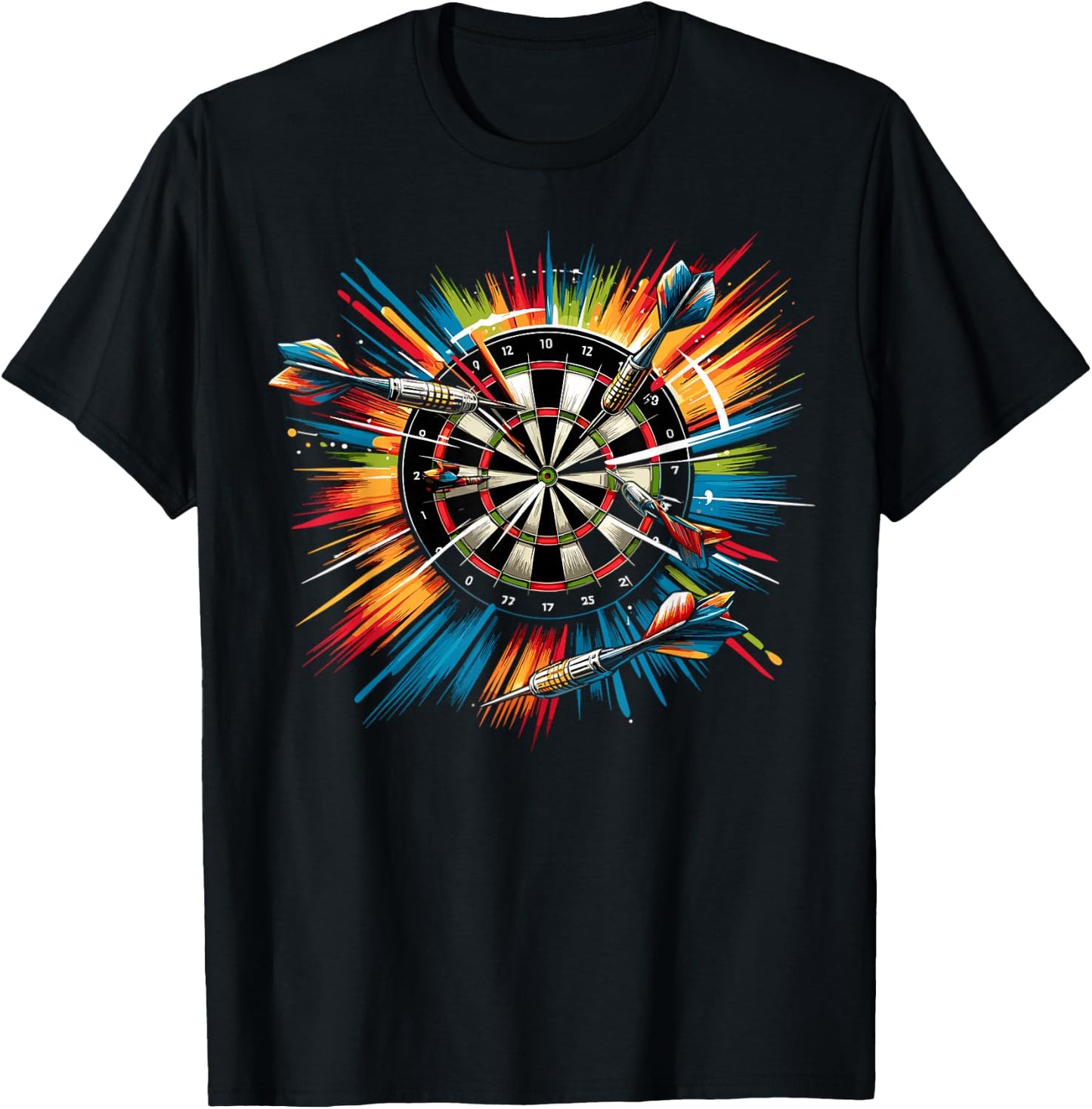 Dart , black T-Shirt - T-Shirt | Black
