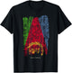 Vintage Eritrea Retro Eritrean Flag Shirt T-Shirt - T-Shirt | Black
