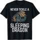 Never tickle a Sleeping Dragon T-Shirt - T-Shirt | Black